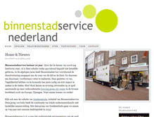 Tablet Screenshot of binnenstadservice.nl